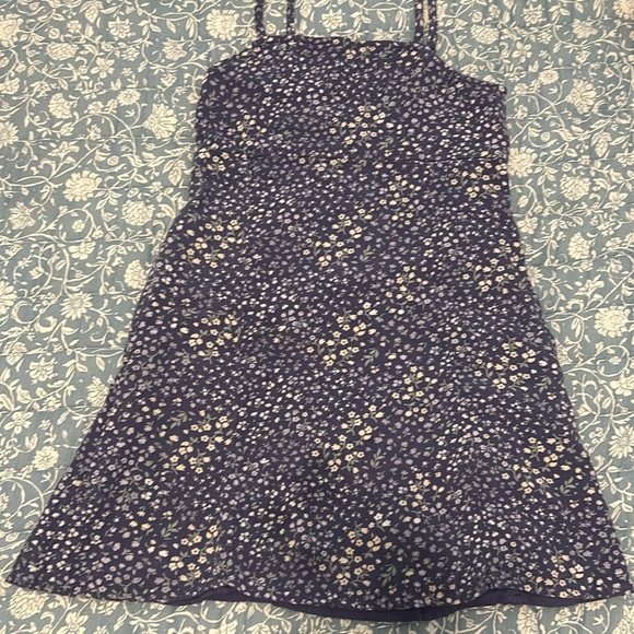 Abercrombie kids cotton floral blue dress. Size 7/8 - Picture 1 of 5